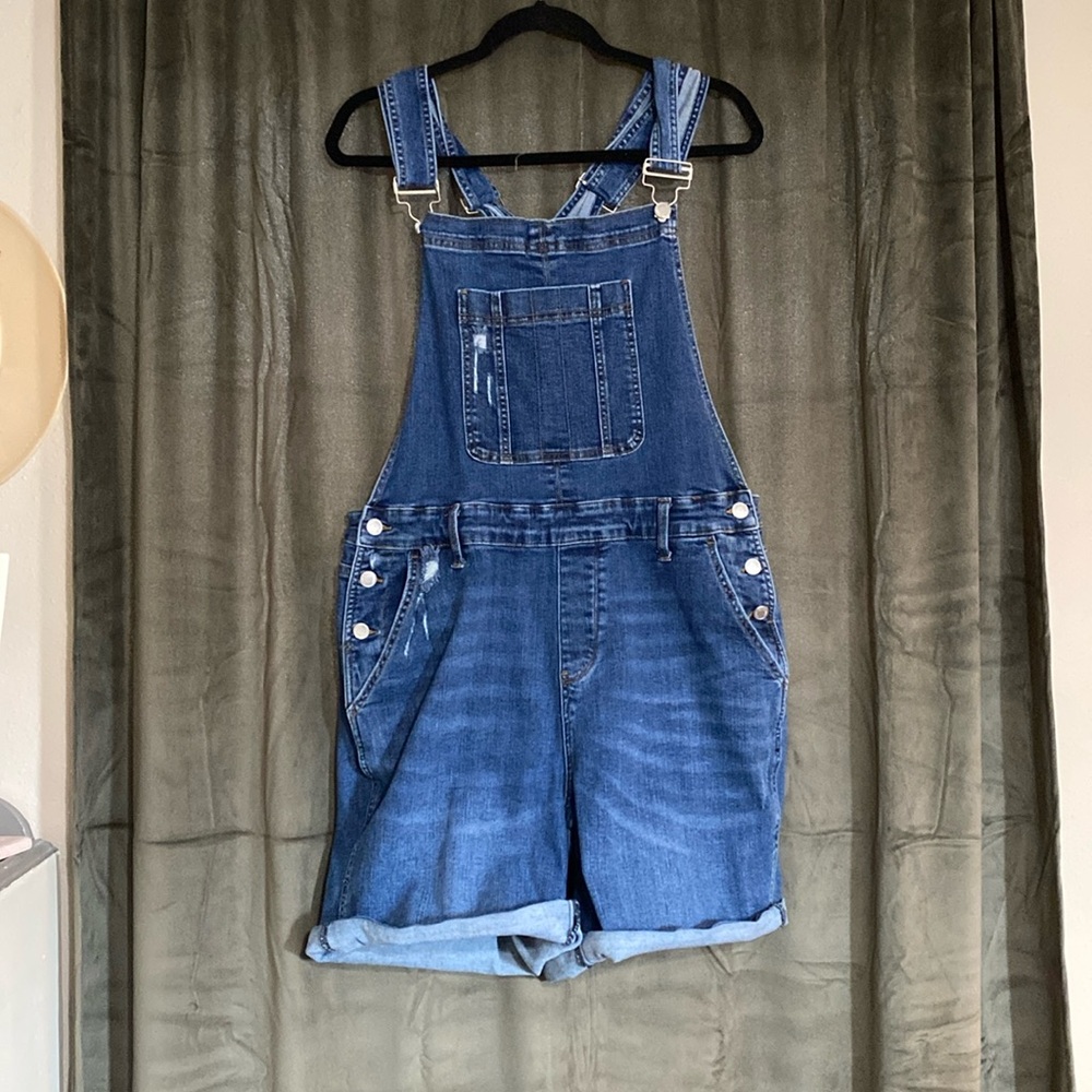 Judy Blue / 2X / Overall Shorts